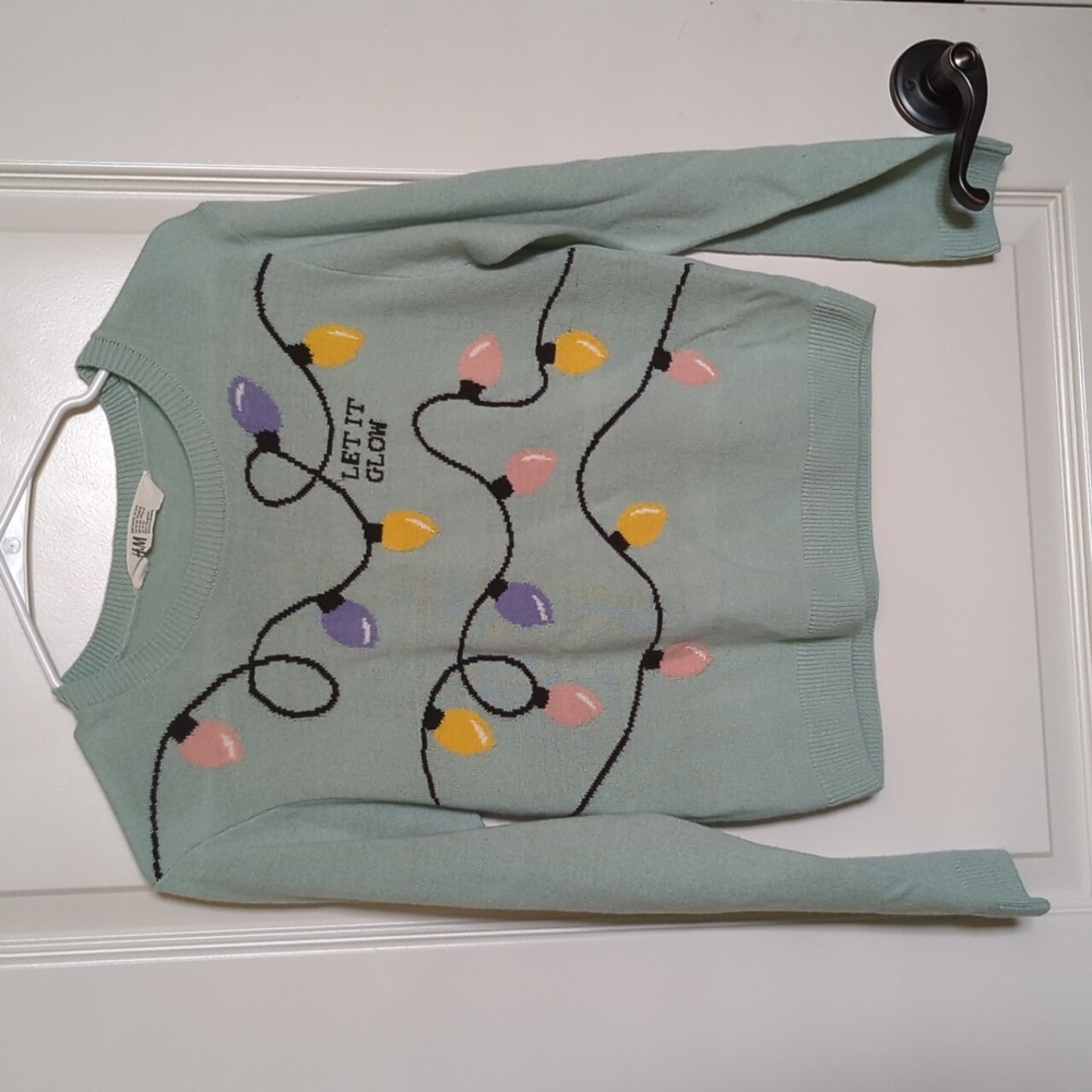 H&M Let It Glow Holiday Sweater